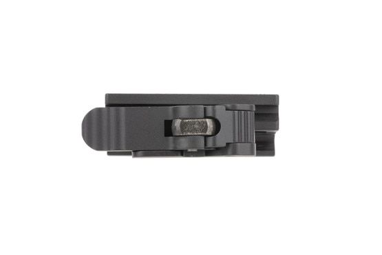 The Midwest Industries Aimpoint T1 mount features a low profile design and a quick detach lever